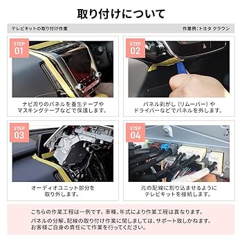 Amazon | テレビキット ランドクルーザー 300 ディスプレイ